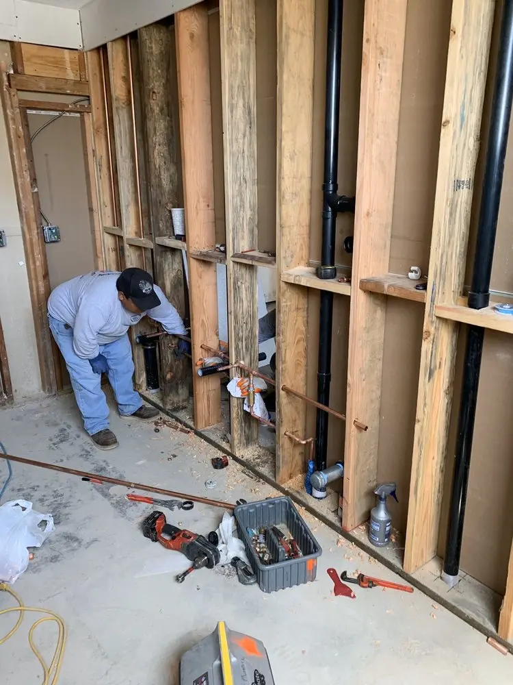 Commercial rough-in plumbing for Trenchless Sewer Repair in Somers Point